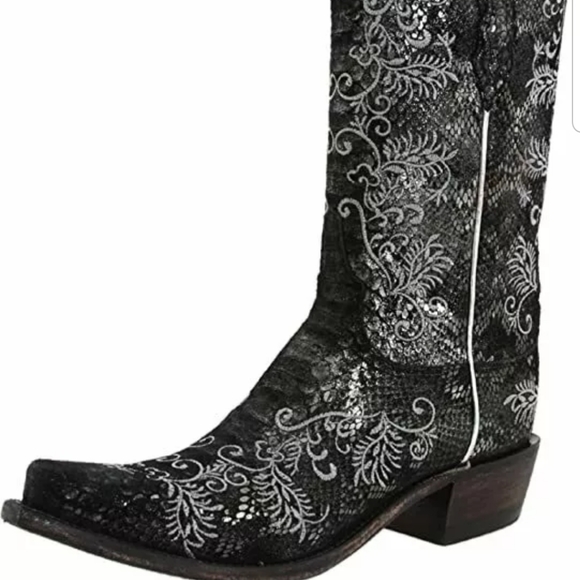 Lucchese Shoes - Lucchese Classics 1883 N4717 Women's Boot Size 7 B Leather Python Print